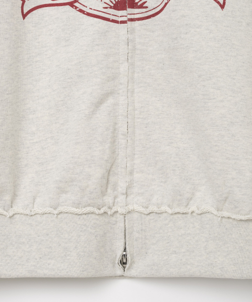Толстовка на молнии Danish Bold [White Melange]