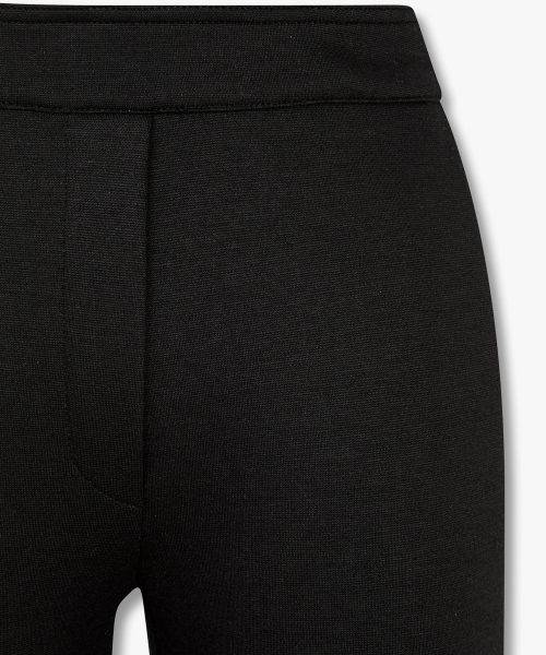 Узкие брюки на резинке stretch_Black_7214430105