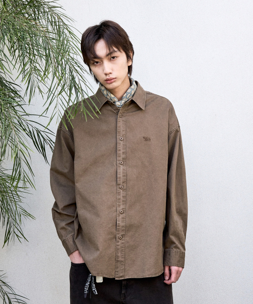 Рубашка пигментного окрашивания Brown FLS211