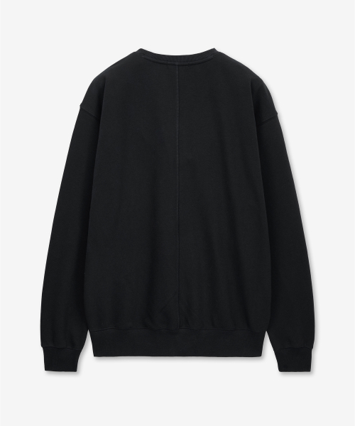 Embroidery Logo Sweatshirt (Black) TNTS6E100BK