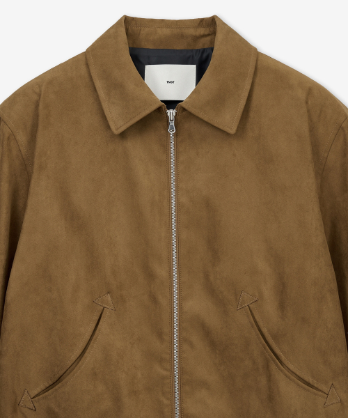 W Faux Suede Jumper (Camel Brown) TNJU6E103CM