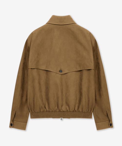Faux Suede Jumper (Camel Brown) TNJU6E103CM