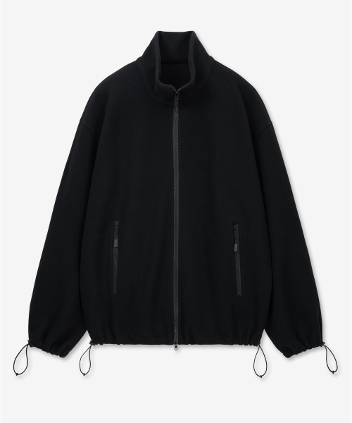 W Oversize Fleece Jumper (Black) TNJU6E109BK