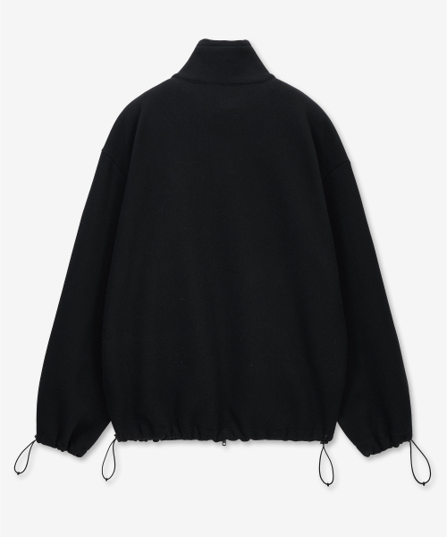 W Oversize Fleece Jumper (Black) TNJU6E109BK