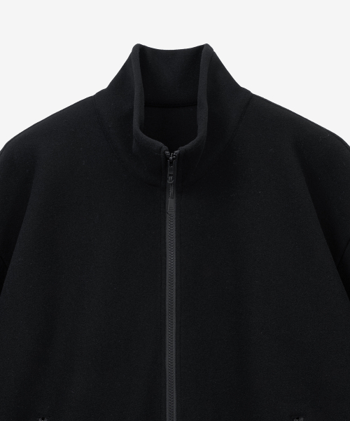 W Oversize Fleece Jumper (Black) TNJU6E109BK