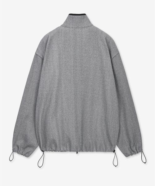 W Oversize Fleece Jumper (Grey) TNJU6E109G2