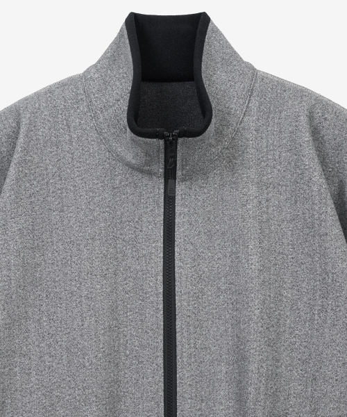 W Oversize Fleece Jumper (Grey) TNJU6E109G2