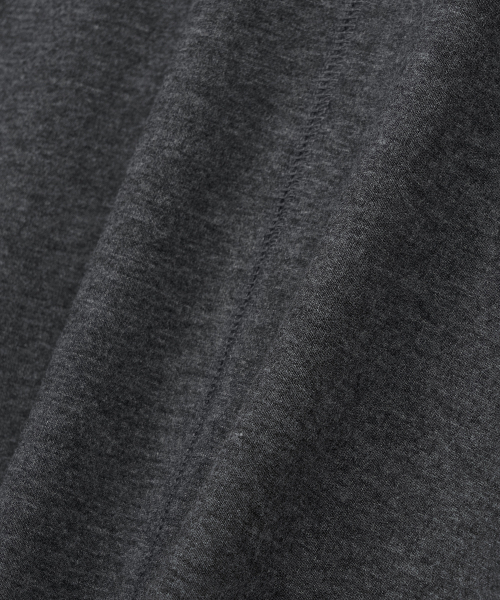 Wool Blend Jersey Long Sleeves (Dark Grey) TNTS6E102CG