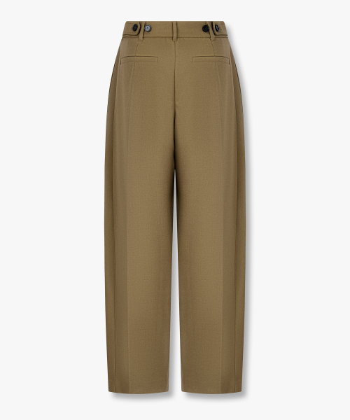 Брюки Waist Button One Tuck, Brown 7215330805