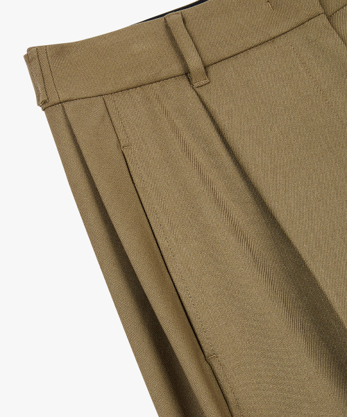 Брюки Waist Button One Tuck, Brown 7215330805
