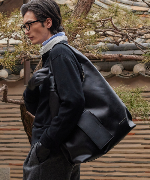 NO.51 BROOKLYN SHOULDER BAG _ BLACK