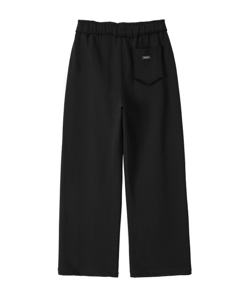 Essential Reverse Sweat Pants-Black