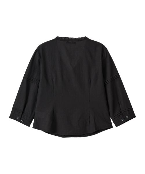 Блузка Ella Pintuck, Black