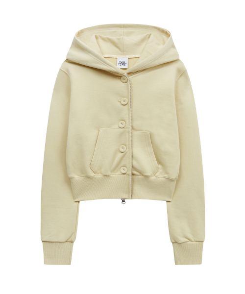 bt hood zip up (yellow)