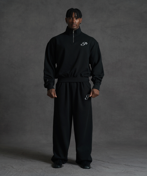 Свободные спортивные брюки P Wide - Black