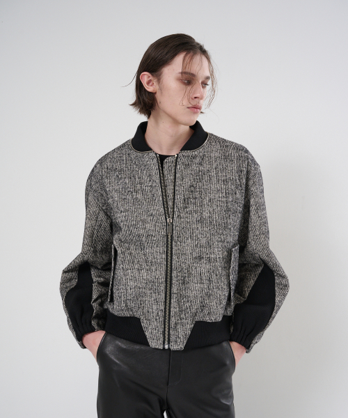 [CO:LLECTION] CREVASSE SHIBORI JACKET