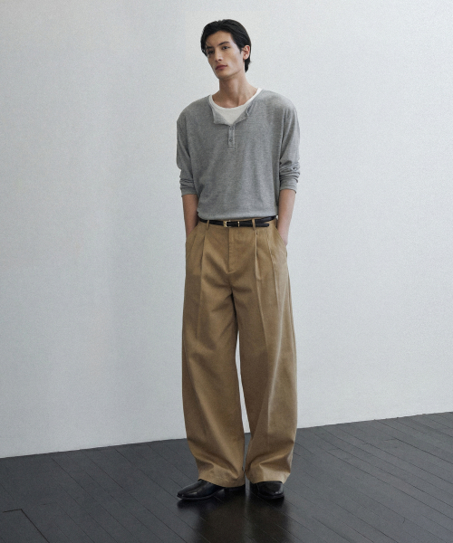 Брюки чинос баллоны Duns Curved [TAN BEIGE]