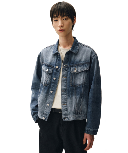 Denim Trucker Jacket DCJK004Blue