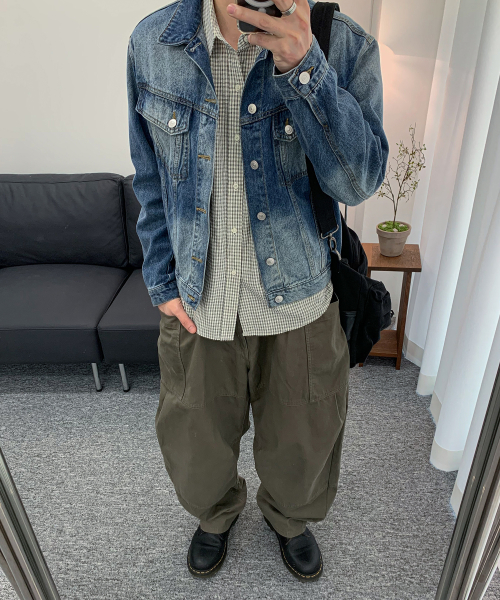 Denim Trucker Jacket DCJK004Blue