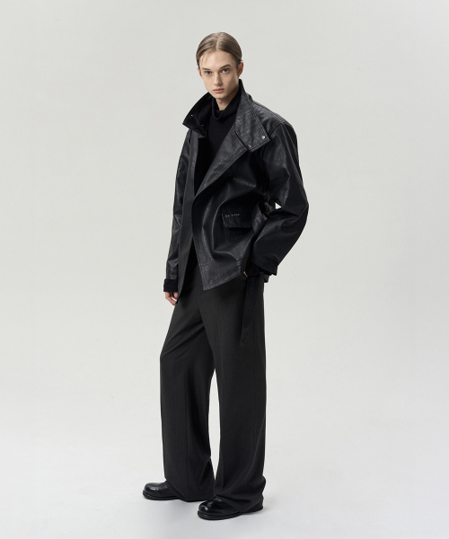 FUNNEL NECK QUILTED JACKET