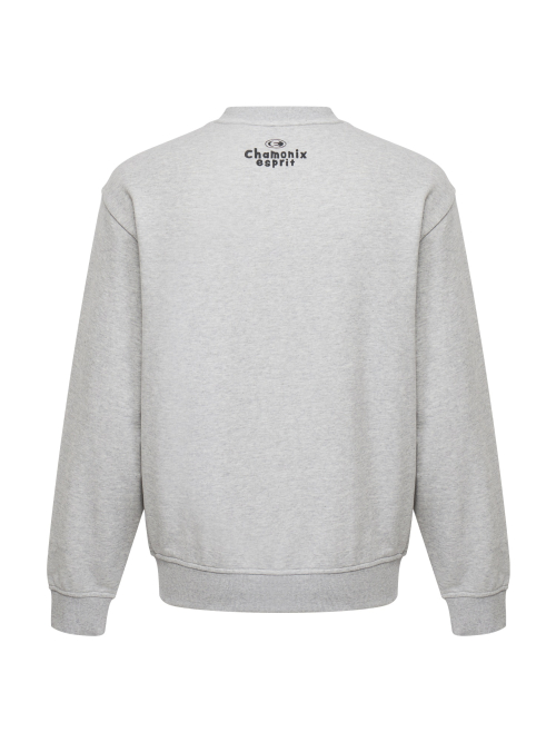 Свитшот унисекс ECRU Melange GREY