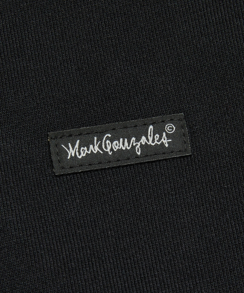 Худи на молнии с маленьким бокс-лого - BLACK