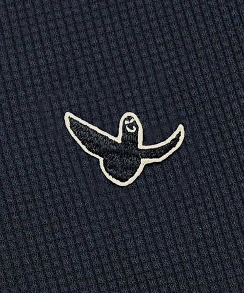 Вафельная трек-куртка Angel Wappen - NAVY