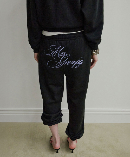 Glow In The Dark Sweatpants Black