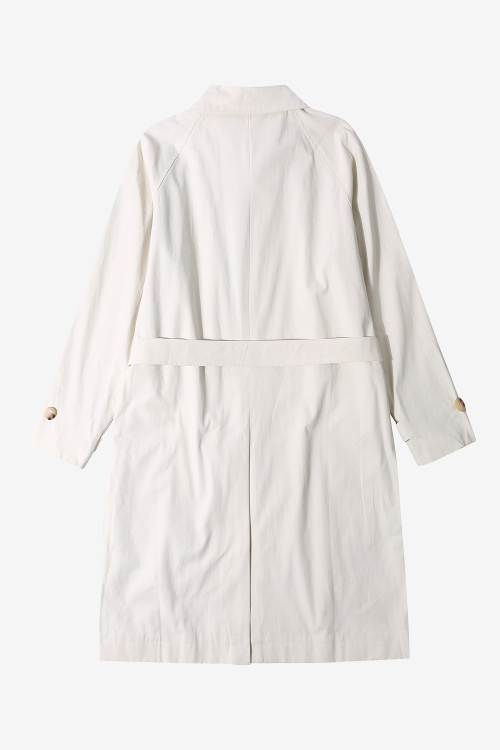 MANUEL - TRENCH COAT_Ivory