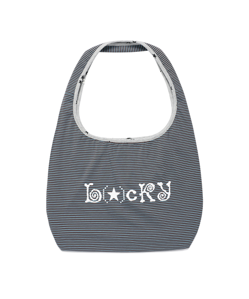 TWIN STAR REVERSIBLE CROSS BAG GREY(CV2GSFAB41A)