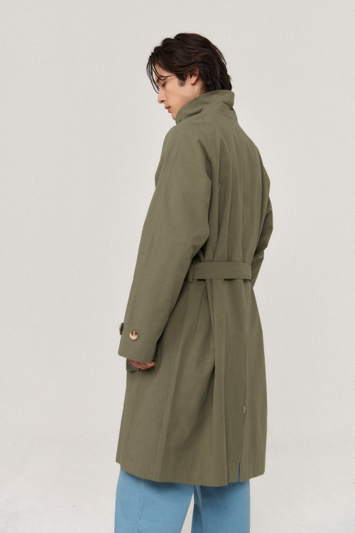 MANUEL - TRENCH COAT_Khaki