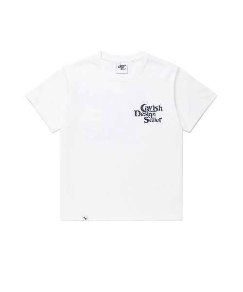 W STAR SELLER LOGO SS TEE WHITE(CV2GMFT549A)