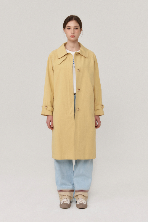 MANOE - TRENCH COAT_Yellow
