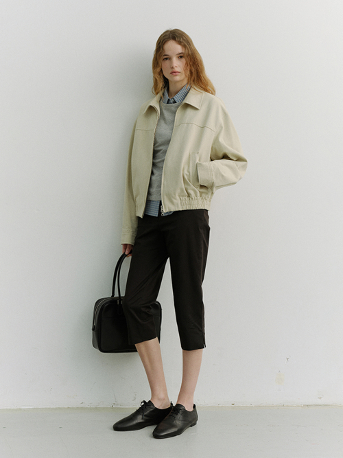 унисекс с воротником BLOUSON куртка UDJU6A109 SEASALT серый