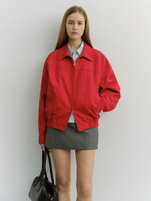 унисекс с воротником BLOUSON куртка UDJU6A109 RED