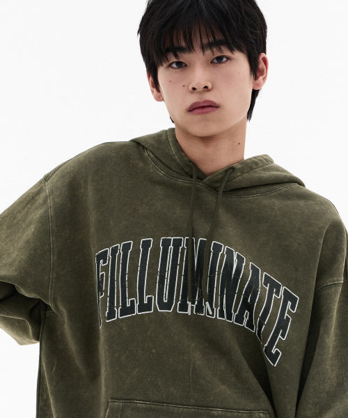 Худи Washed Arch Logo, Khaki