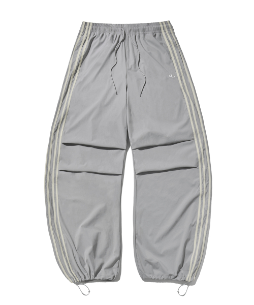 Nylon Two Tuck Track серый