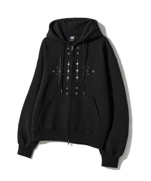Худи на молнии Stunning Black