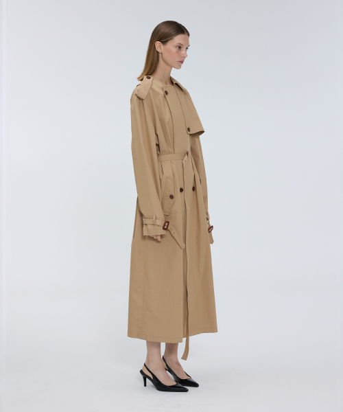 Origami trench coat