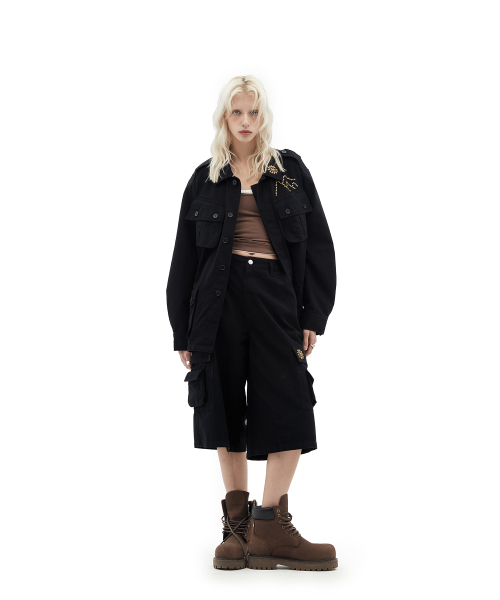 OX. CARGO шорты чёрный