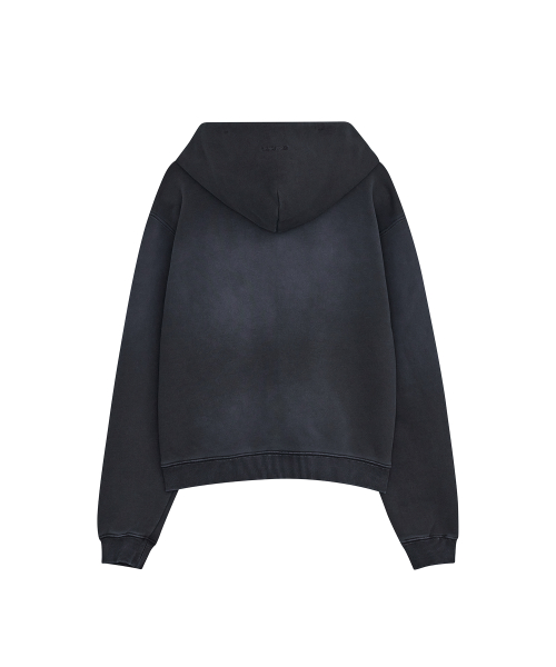 STONE CROSS HOOD ZIP UP тёмно-синий