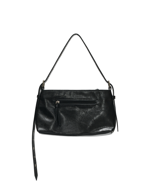EYELET SHOULDER BAG чёрный
