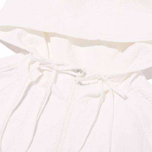 LACE POINT LOOSE-FIT ветровка (WHITE)