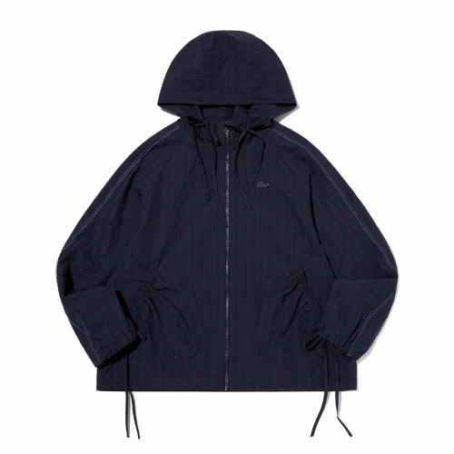 LACE POINT LOOSE-FIT ветровка (NAVY)