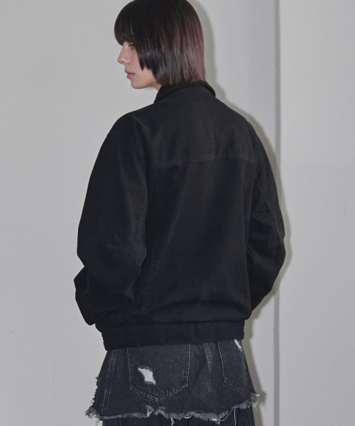 Studded Trucker куртка чёрный
