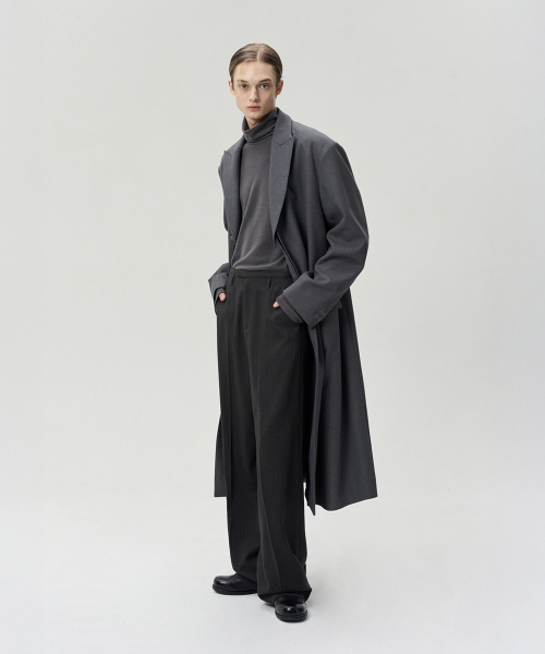 унисекс REMOVABLE COLLAR COAT