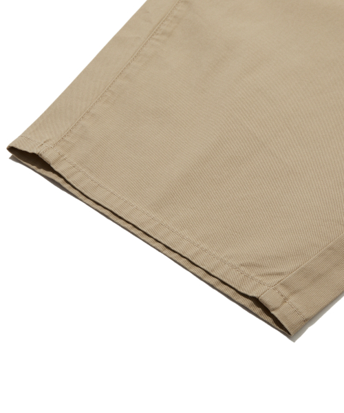 Barrel Cotton брюки Beige _FS1WP01U