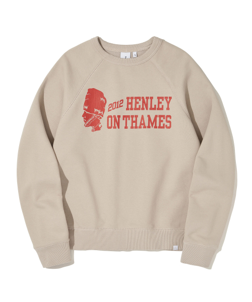 Свитшот Henley-on-Thames_Greyish Beige