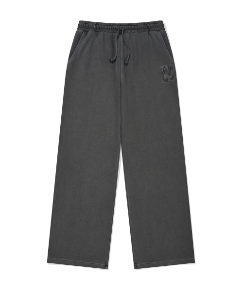 Винтажные пигментные свитпанты Charcoal