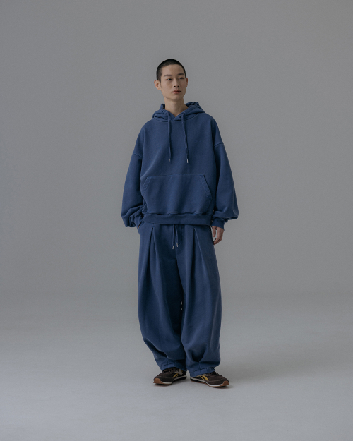 Valley Tuck спортивные Balloon Pants - Washed синий